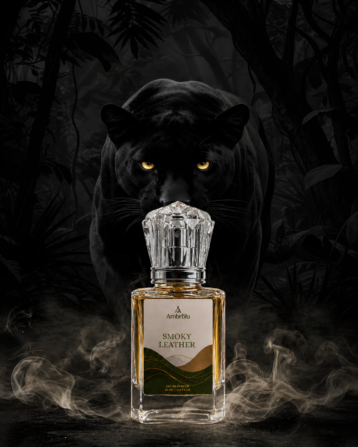 Smoky Leather Perfume For Men - 50 ML
